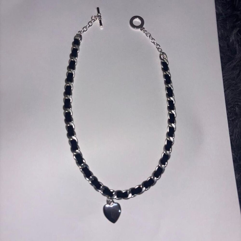 Unbranded Women's Silver and Black Jewellery